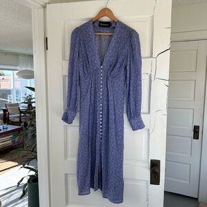 Realisation Par Silk Midi Dress